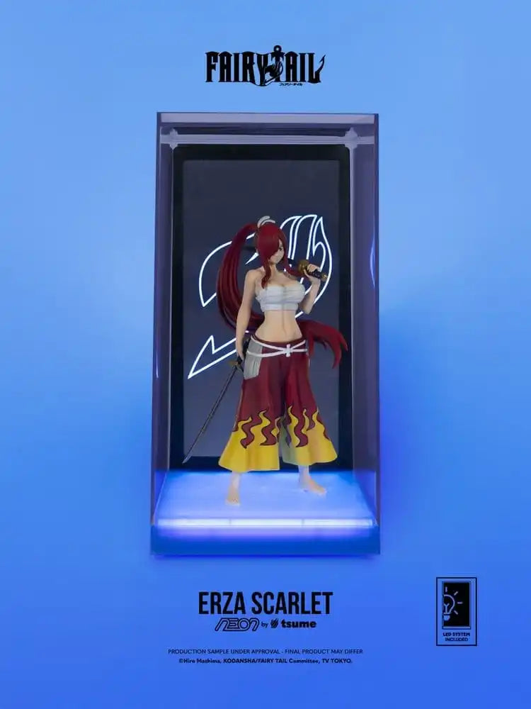 Fairy Tail Neon Figur 1/9 Erza Scarlet 25 cm
