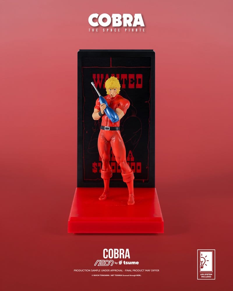 Cobra Neon Figur 1/9 Cobra The Space Pirate 20 cm