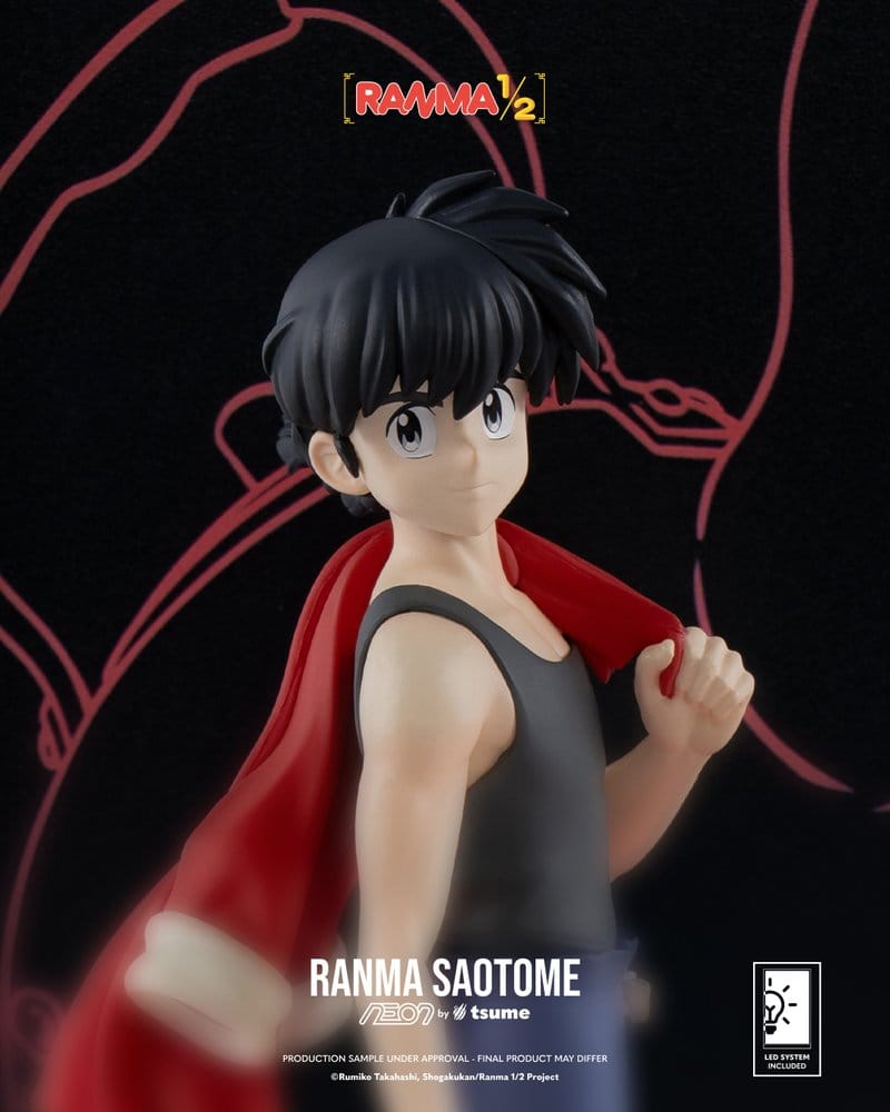 Ranma Neon Figur 1/9 Ranma Saotome Boy 20 cm
