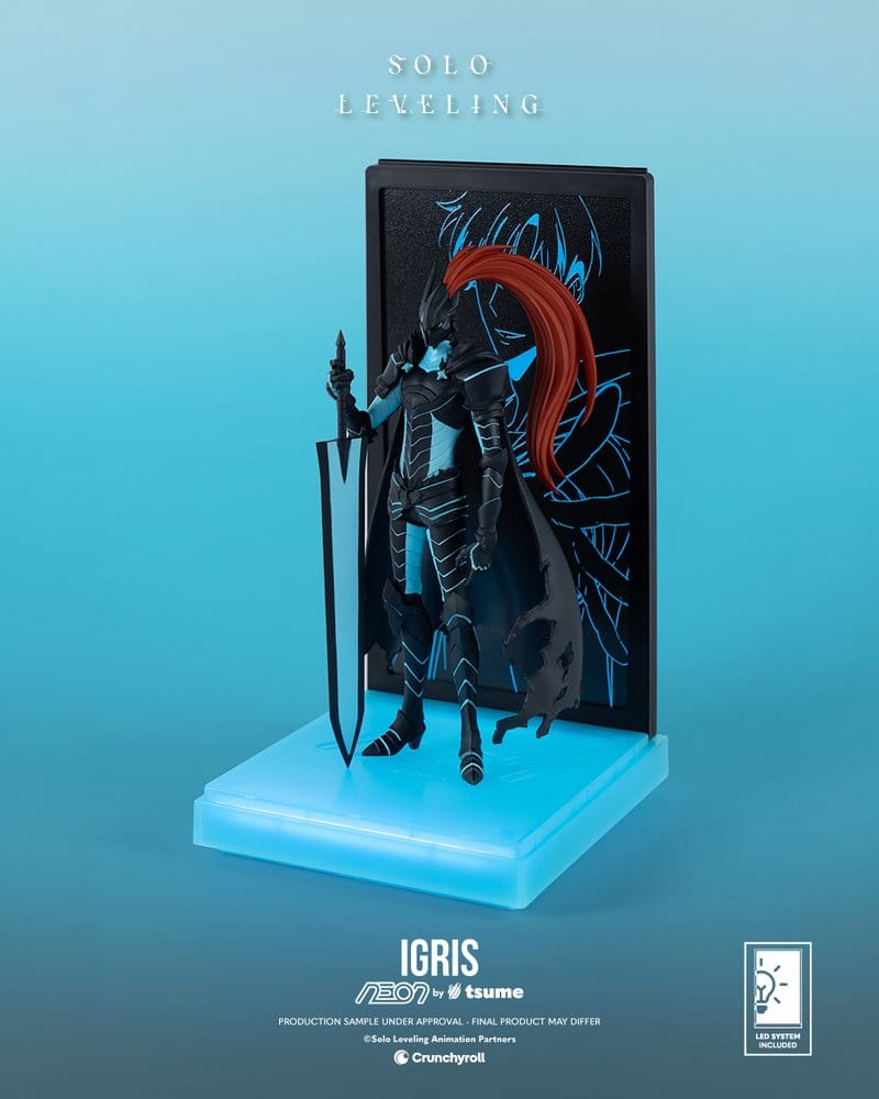 Solo Leveling Neon Figur 1/9 Igris 20 cm
