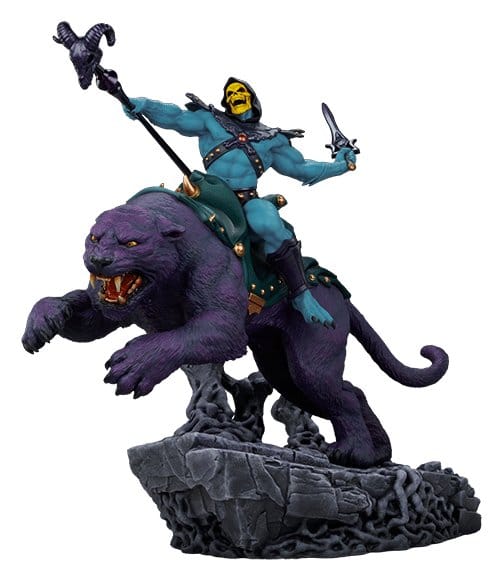 Masters of the Universe 1/4 Statue Skeletor & Panthor 81 cm