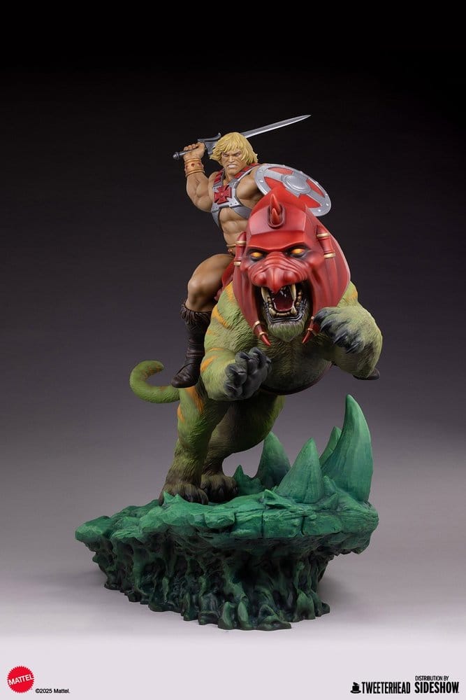 Masters of the Universe 1/4 Statue He-Man & Battle Cat 76 cm