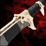 Kit Rae Swords of the Ancients Replik Savathos-Mithrodin Kriegsschwert Gold Version 111 cm