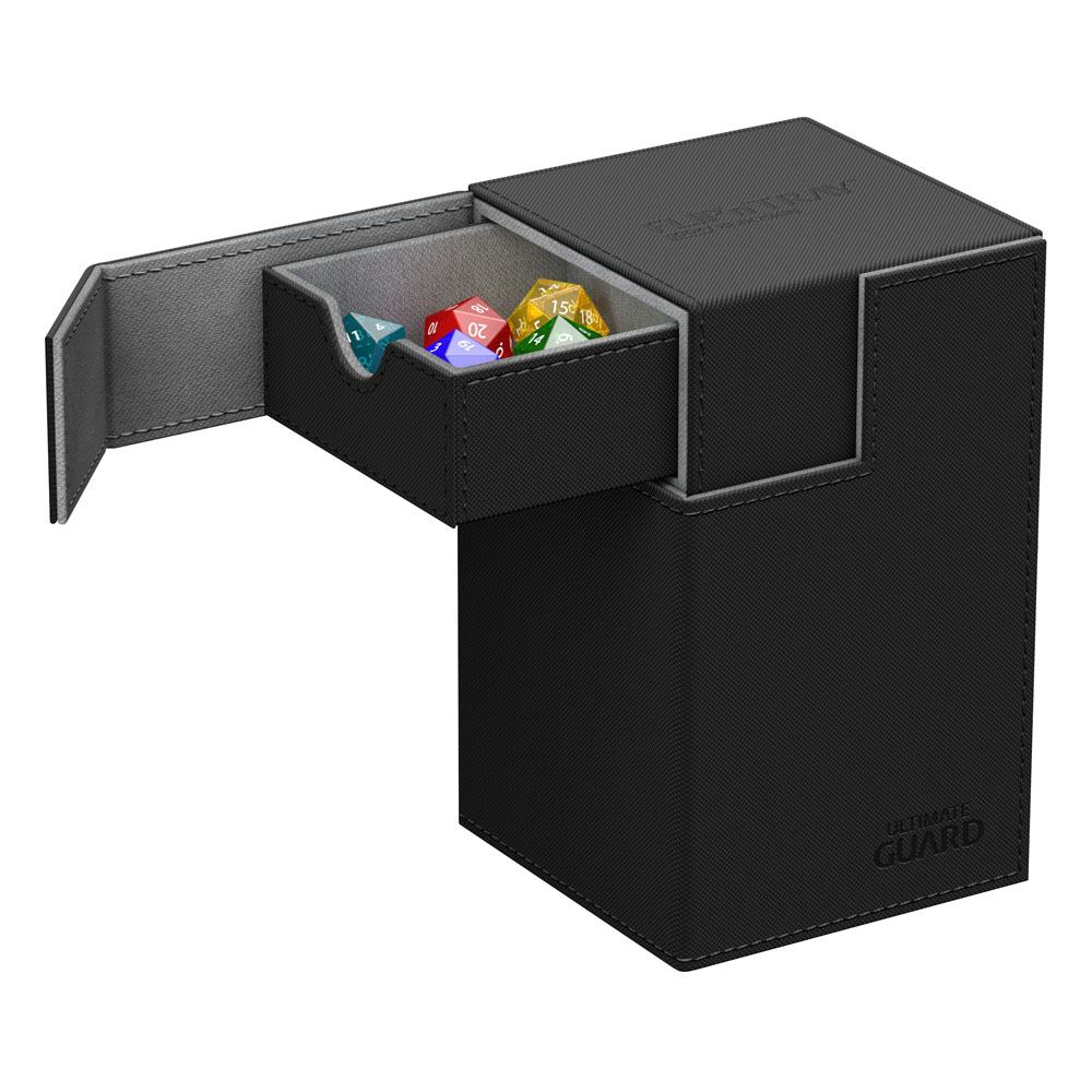 Ultimate Guard Flip´n´Tray Deck Case 100+ Standardgröße XenoSkin Schwarz