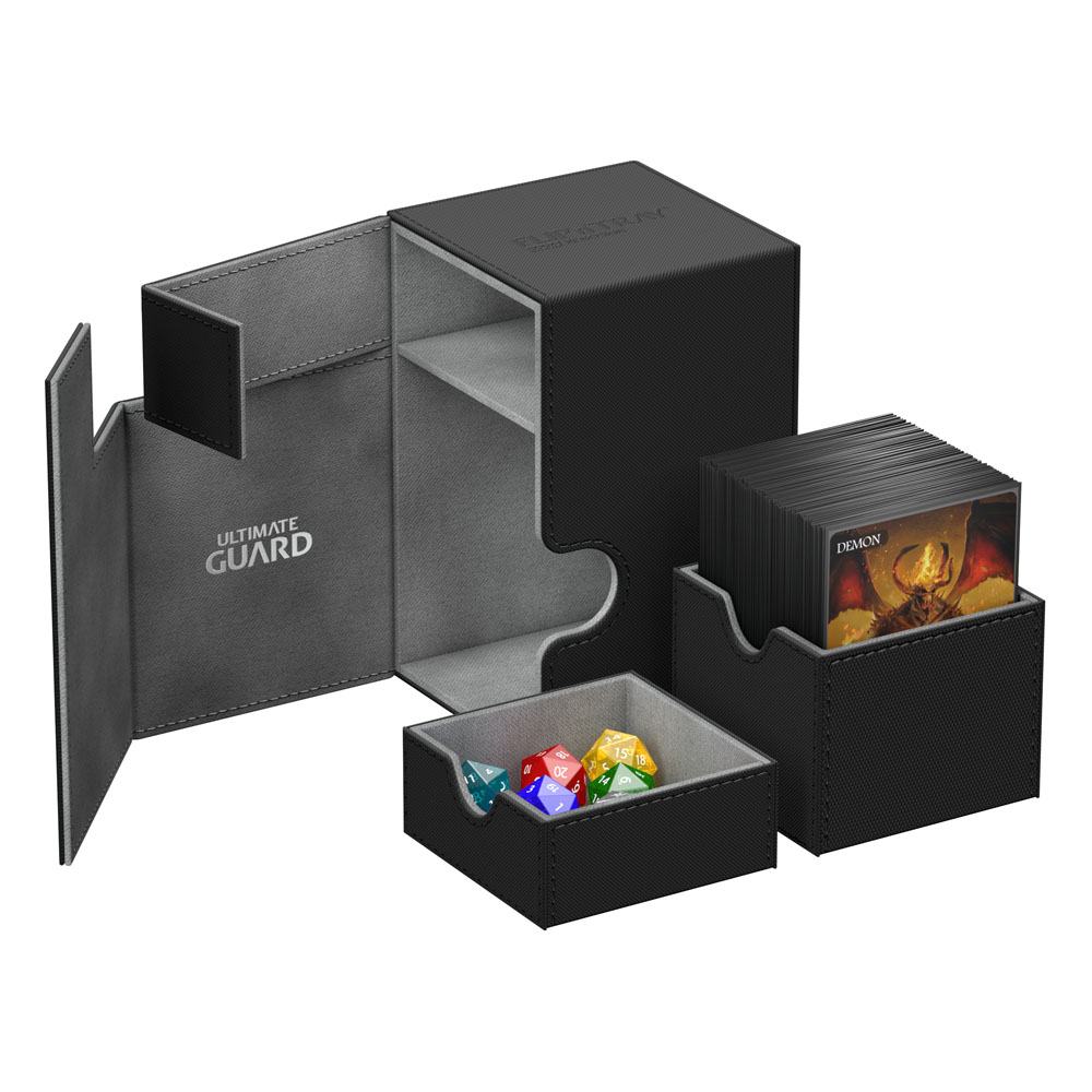 Ultimate Guard Flip´n´Tray Deck Case 100+ Standardgröße XenoSkin Schwarz