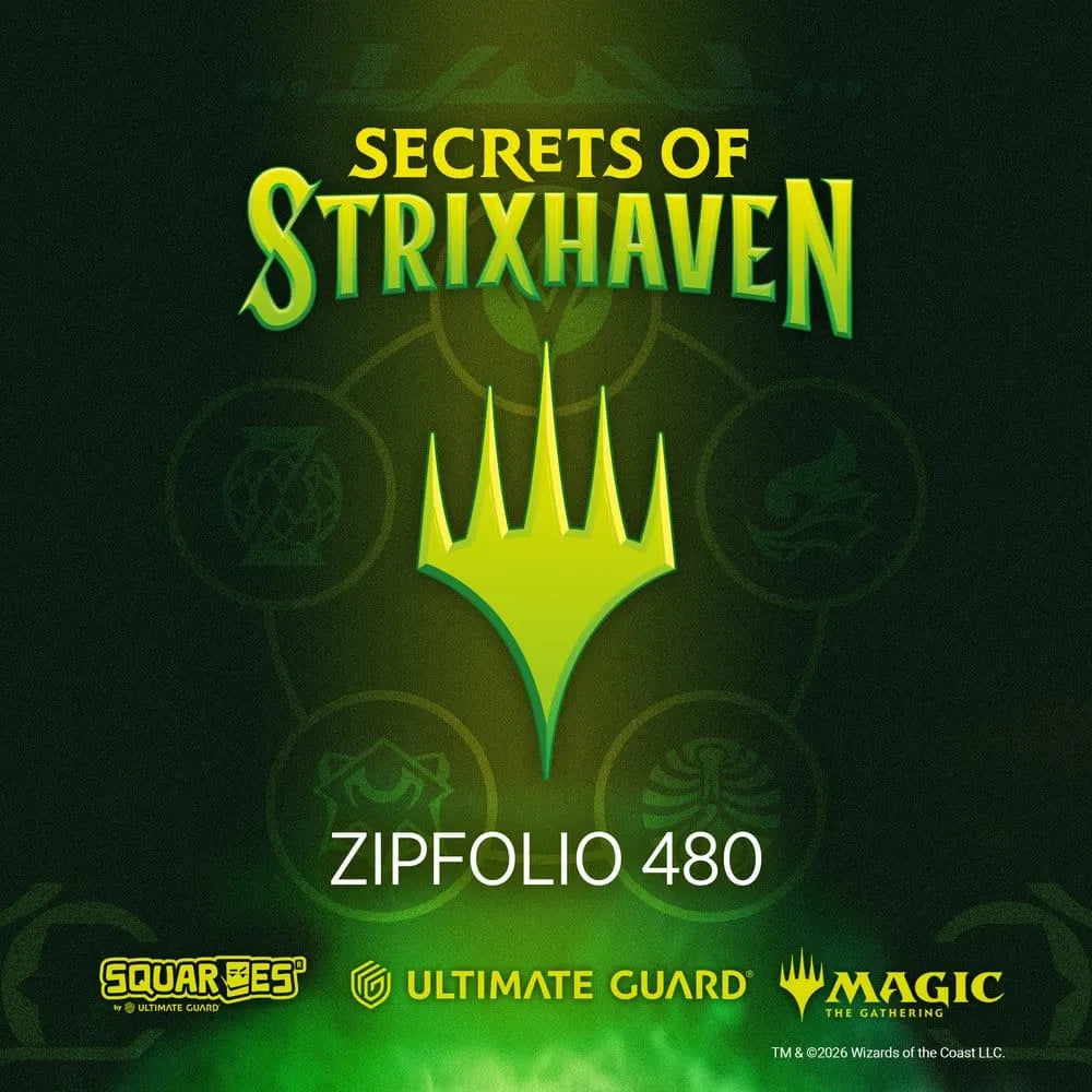Ultimate Guard Zipfolio 480 Xenoskin Magic: The Gathering "Secrets of Strixhaven" - Prismari
