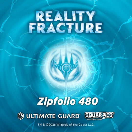Ultimate Guard Zipfolio 480 Xenoskin Magic: The Gathering "Reality Fracture" - Black Uncommon / Green Uncommon