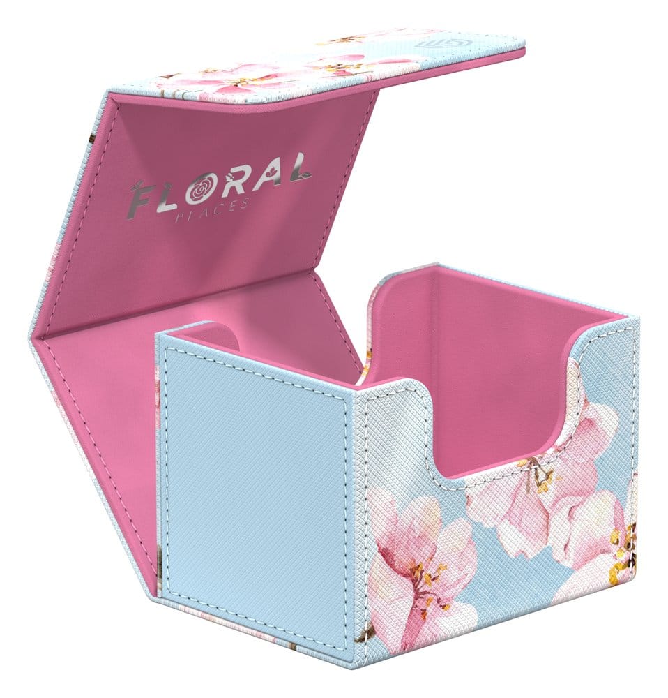 Ultimate Guard Sidewinder 100+ Xenoskin "Floral Places" - Cherry Blossom