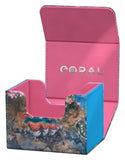 Ultimate Guard Sidewinder 100+ Xenoskin "Coral Places" - Seablue Hush