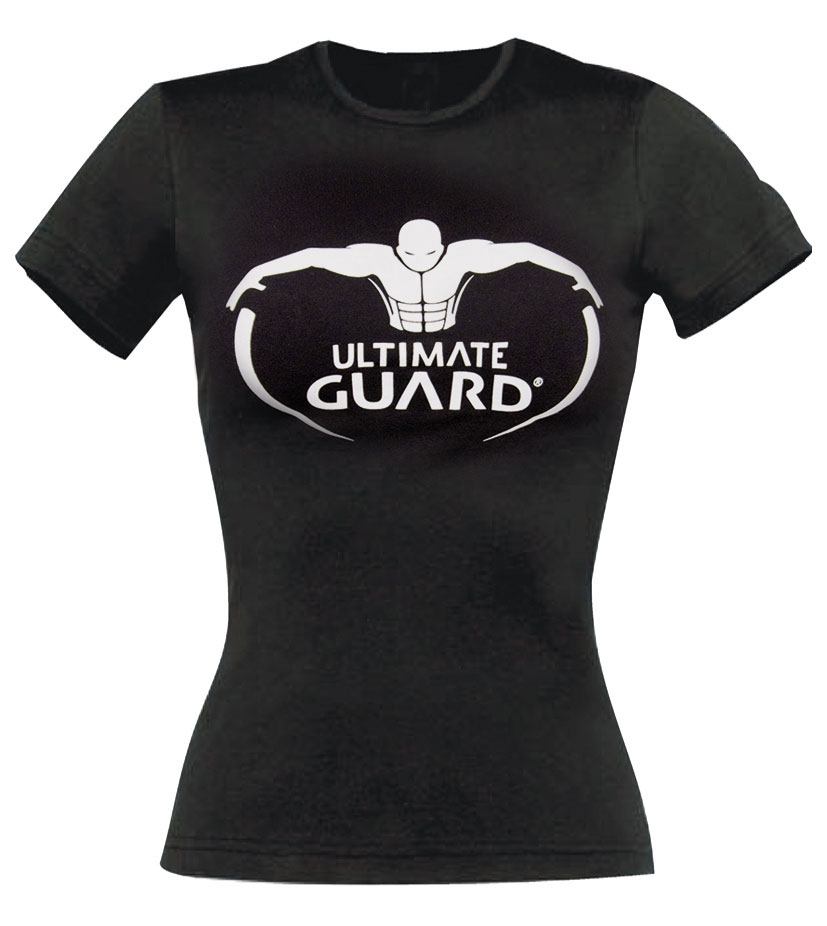 Ultimate Guard Girlie T-Shirt Logo Schwarz