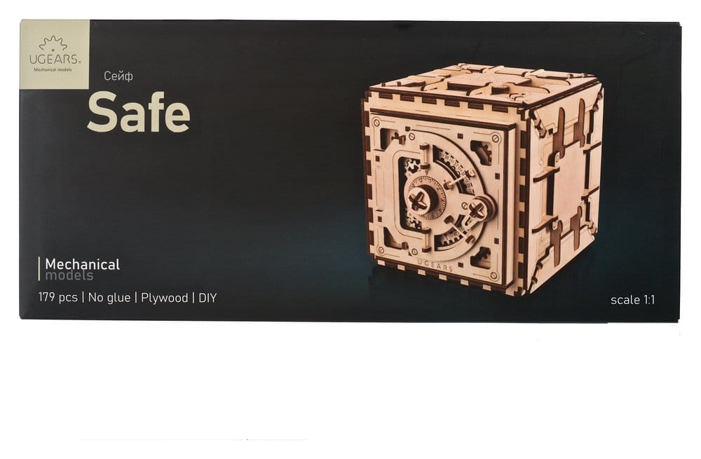 Ugears Modellbausatz aus Holz Tresor