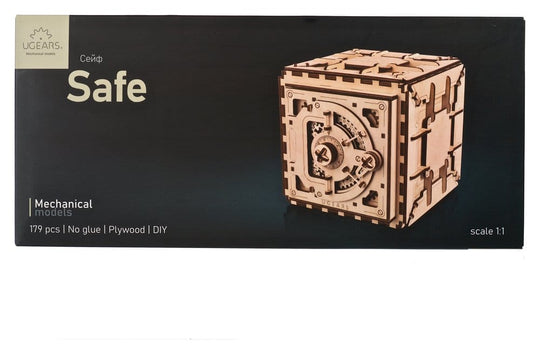 Ugears Modellbausatz aus Holz Tresor