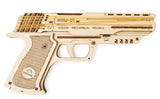 Ugears Modellbausatz aus Holz Wolf-01 Handfeuerwaffe