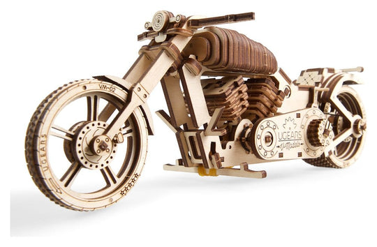 Ugears Modellbausatz aus Holz Motorrad VM-02