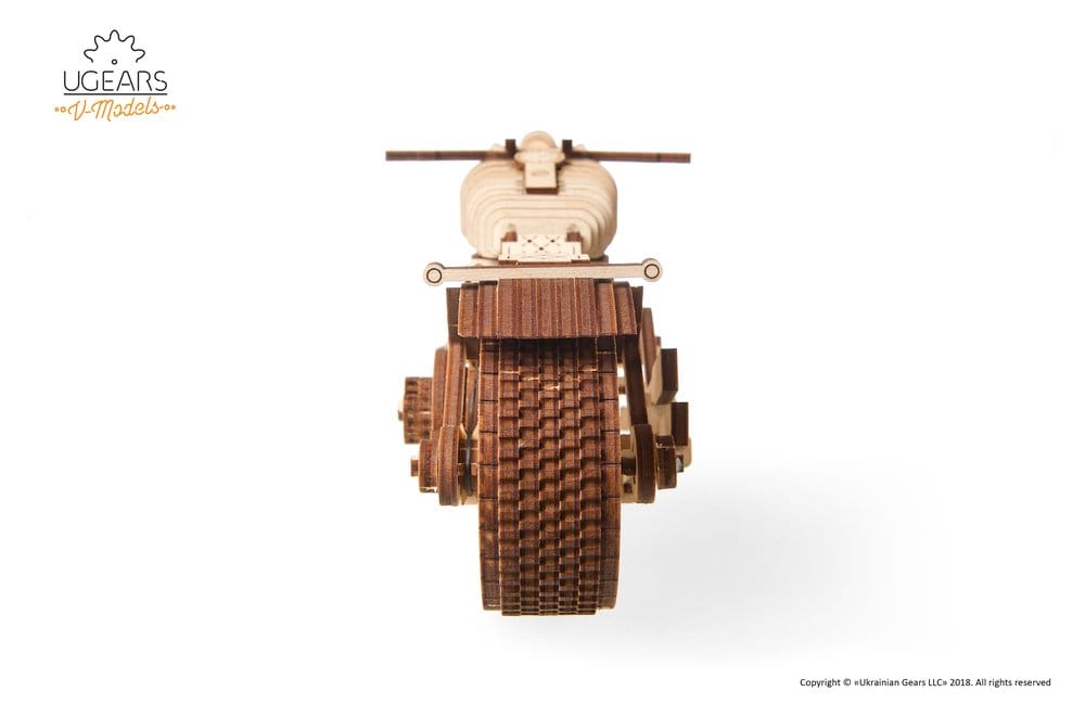 Ugears Modellbausatz aus Holz Motorrad VM-02