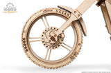 Ugears Modellbausatz aus Holz Motorrad VM-02