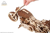 Ugears Modellbausatz aus Holz Motorrad VM-02
