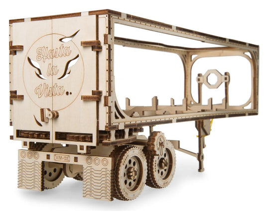 Ugears Modellbausatz aus Holz Anhänger für Heavy Boy Truck VM-03