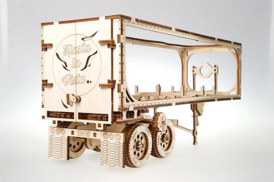 Ugears Modellbausatz aus Holz Anhänger für Heavy Boy Truck VM-03
