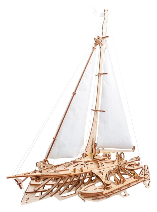 Ugears Modellbausatz aus Holz Trimaran Merihobus