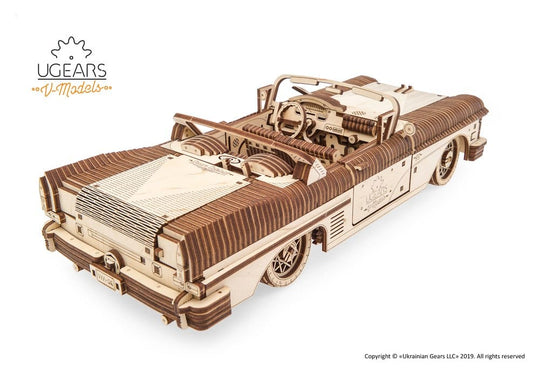 Ugears Modellbausatz aus Holz Traum-Cabrio VM-05