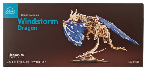 Ugears Modellbausatz aus Holz Sturmdrache