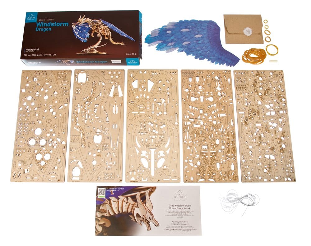 Ugears Modellbausatz aus Holz Sturmdrache
