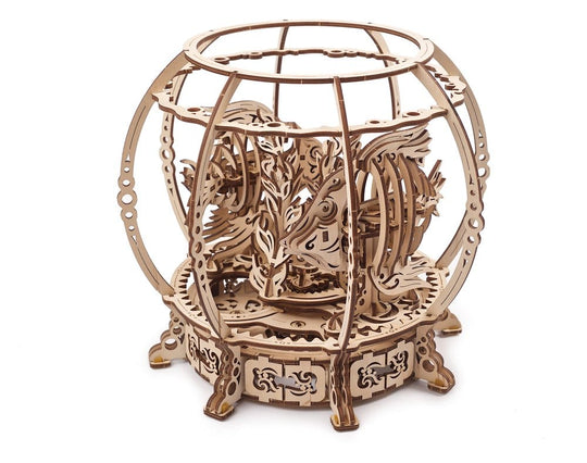 Ugears Modellbausatz aus Holz Mechanisches Aquarium