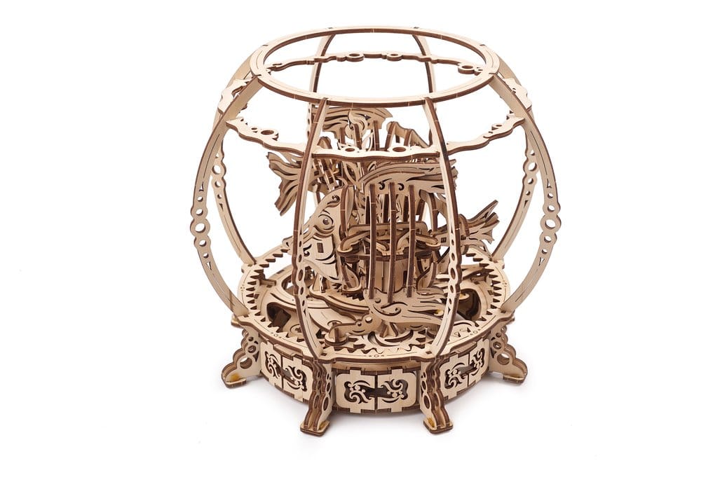 Ugears Modellbausatz aus Holz Mechanisches Aquarium