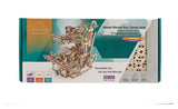 Ugears Modellbausatz aus Holz Murmelbahn mit Stufenwinde