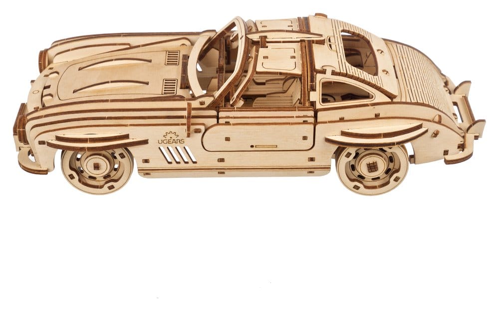 Ugears Modellbausatz aus Holz Flügeltüren-Sportcoupé