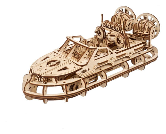 Ugears Modellbausatz aus Holz Rettungs-Luftkissenboot