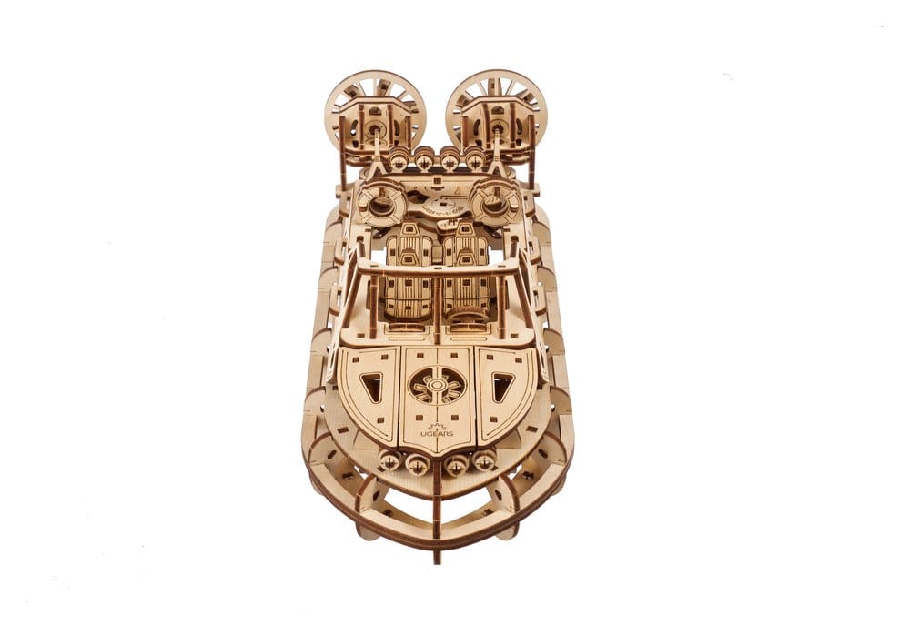 Ugears Modellbausatz aus Holz Rettungs-Luftkissenboot