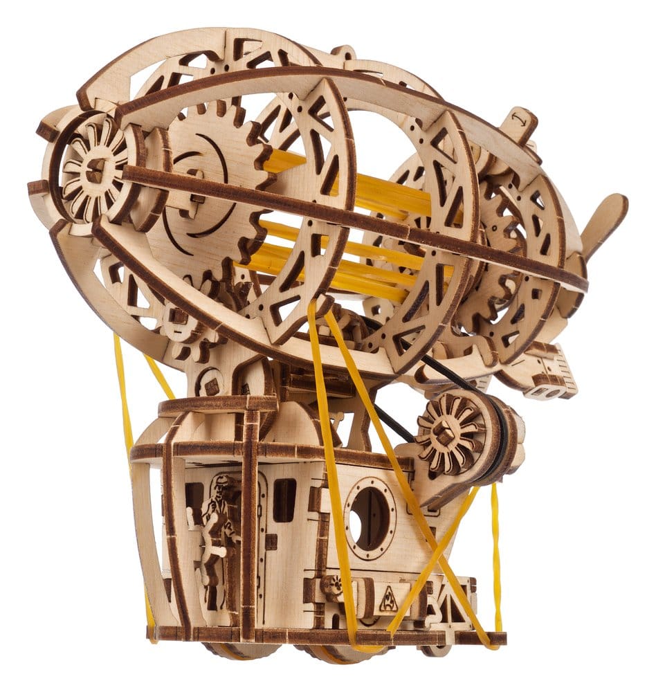 Ugears Modellbausatz aus Holz Steampunk-Luftschiff