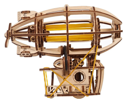 Ugears Modellbausatz aus Holz Steampunk-Luftschiff