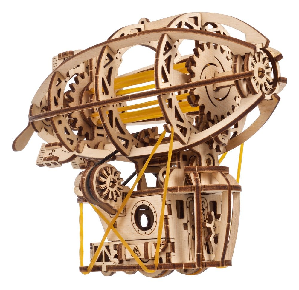 Ugears Modellbausatz aus Holz Steampunk-Luftschiff