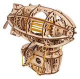 Ugears Modellbausatz aus Holz Steampunk-Luftschiff