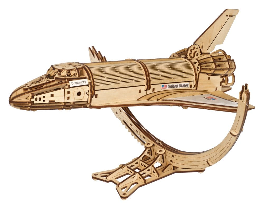 NASA Modellbausatz aus Holz Space Shuttle Discovery