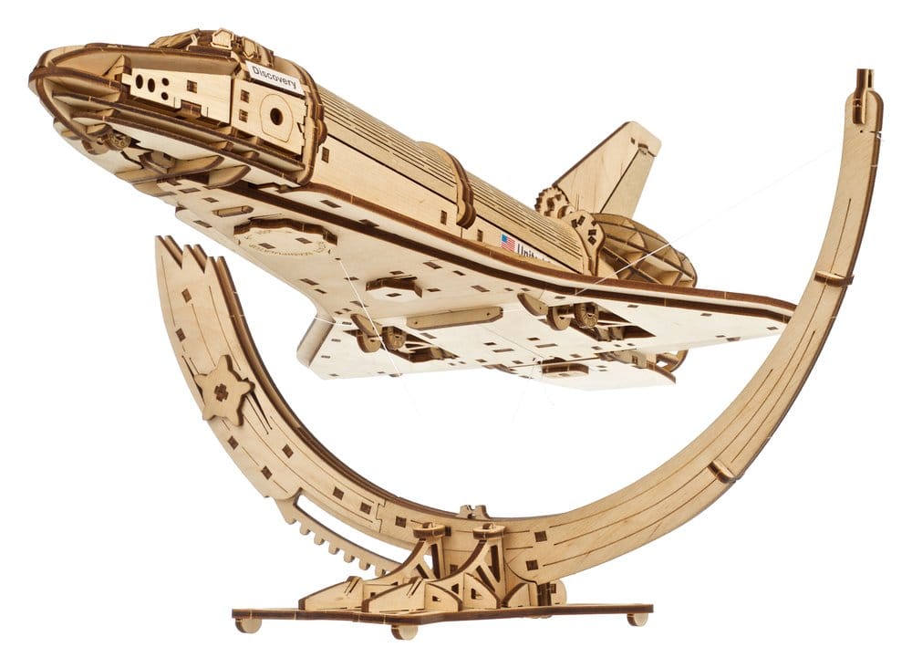 NASA Modellbausatz aus Holz Space Shuttle Discovery