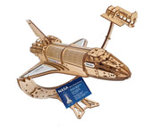 NASA Modellbausatz aus Holz Space Shuttle Discovery