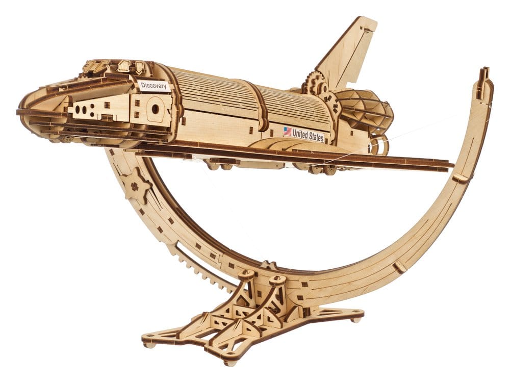 NASA Modellbausatz aus Holz Space Shuttle Discovery