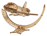 NASA Modellbausatz aus Holz Space Shuttle Discovery