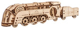 Ugears Modellbausatz aus Holz Mini-Lokomotive