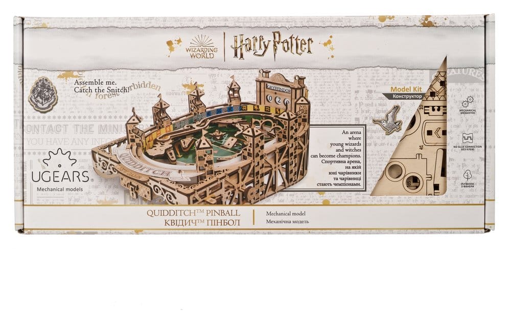 Harry Potter Modellbausatz aus Holz Quidditch Flipper