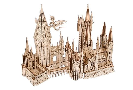 Harry Potter Modellbausatz aus Holz Schloss Hogwarts