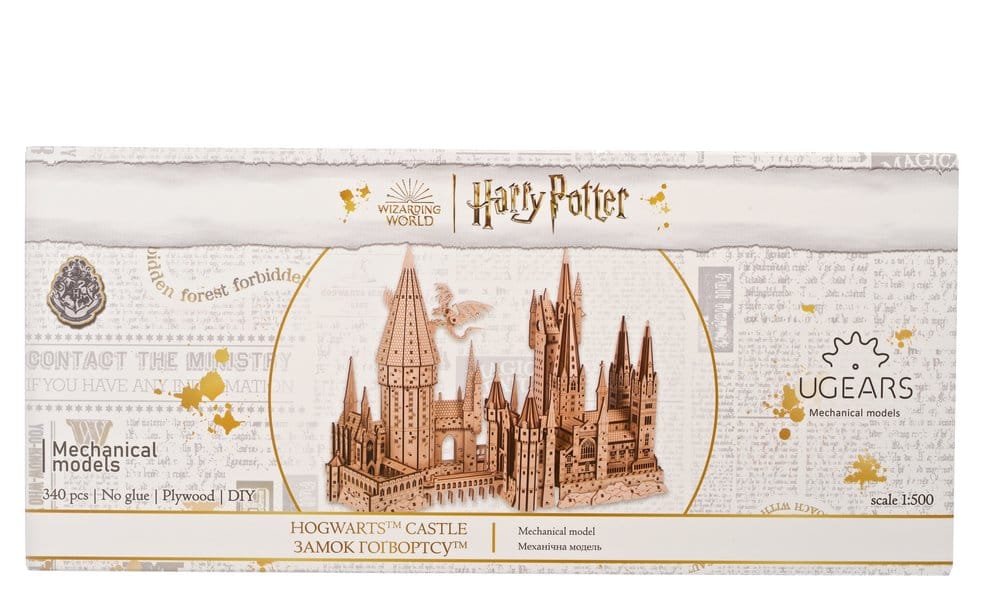 Harry Potter Modellbausatz aus Holz Schloss Hogwarts