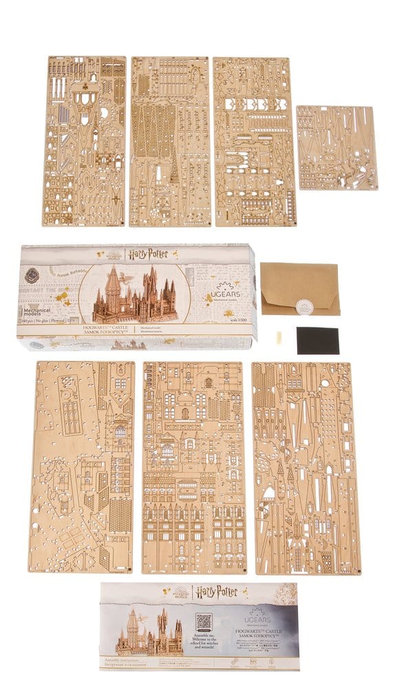 Harry Potter Modellbausatz aus Holz Schloss Hogwarts