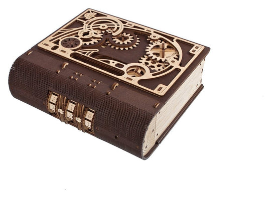 Ugears Modellbausatz aus Holz Buch der Geheimnisse