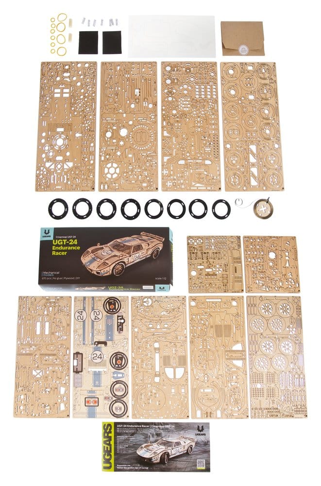 Ugears Modellbausatz aus Holz UGT-24 Endurance Racer