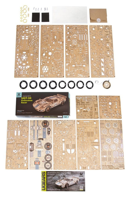Ugears Modellbausatz aus Holz UGT-24 Endurance Racer